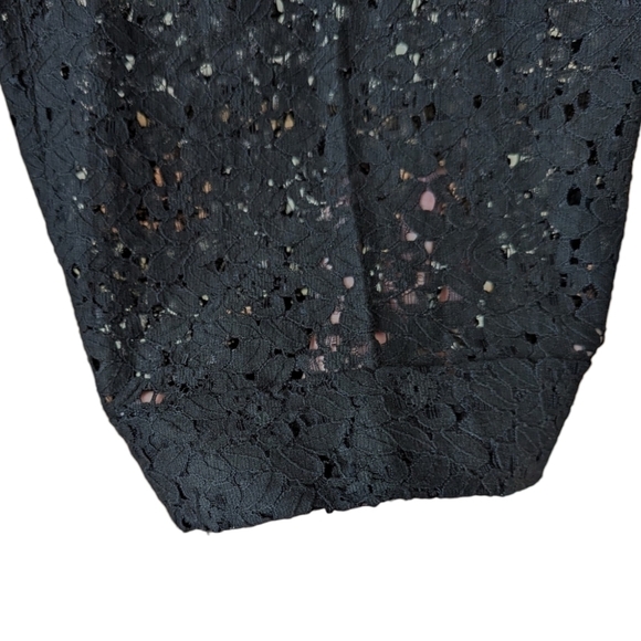 STELLA McCartney Black Lace Cuffed Culottes Pants (EU 38 / US 4) - Picture 6 of 8